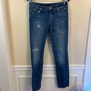 Martin + Osa Slim Fit Distressed Jeans
